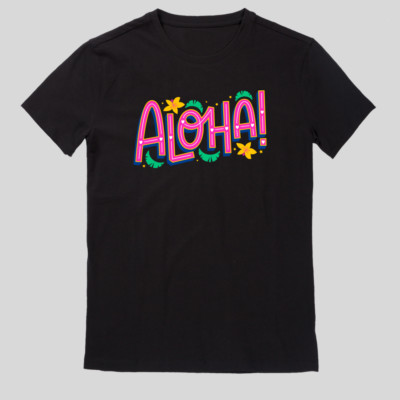 Paradise Aloha Männer Basic T-Shirt