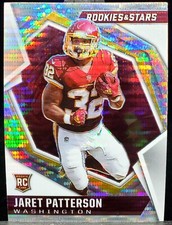 2021 Panini Rookies & Stars Jaret Patterson RC Pulsar Prizm Box Set #184 B544
