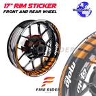17" Wheel Rim Decals Stripes Stickers GP02 Moto Tape Solid For Yamaha Suzuki