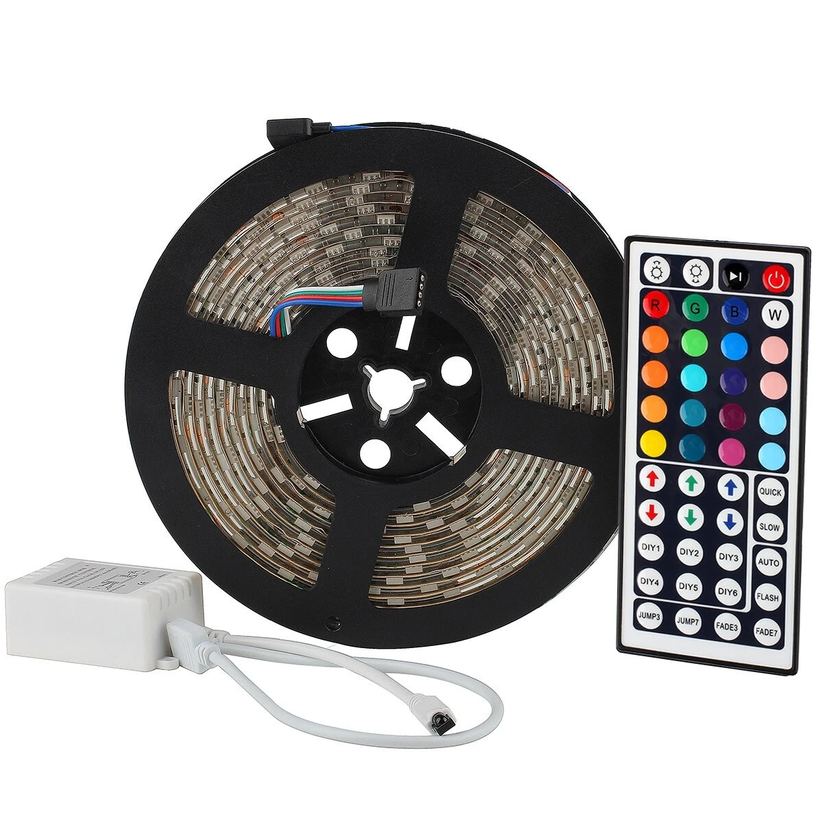 5M Waterproof RGB LED Light Strip Kit for Room Garden Xmas Halloween Party Decor
Opens in a new wind