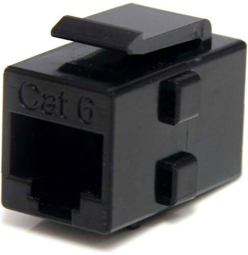 Accoppiatore Cavo di Rete jack RJ45 Femmina Femmina Startech C6KEYCOUPLER