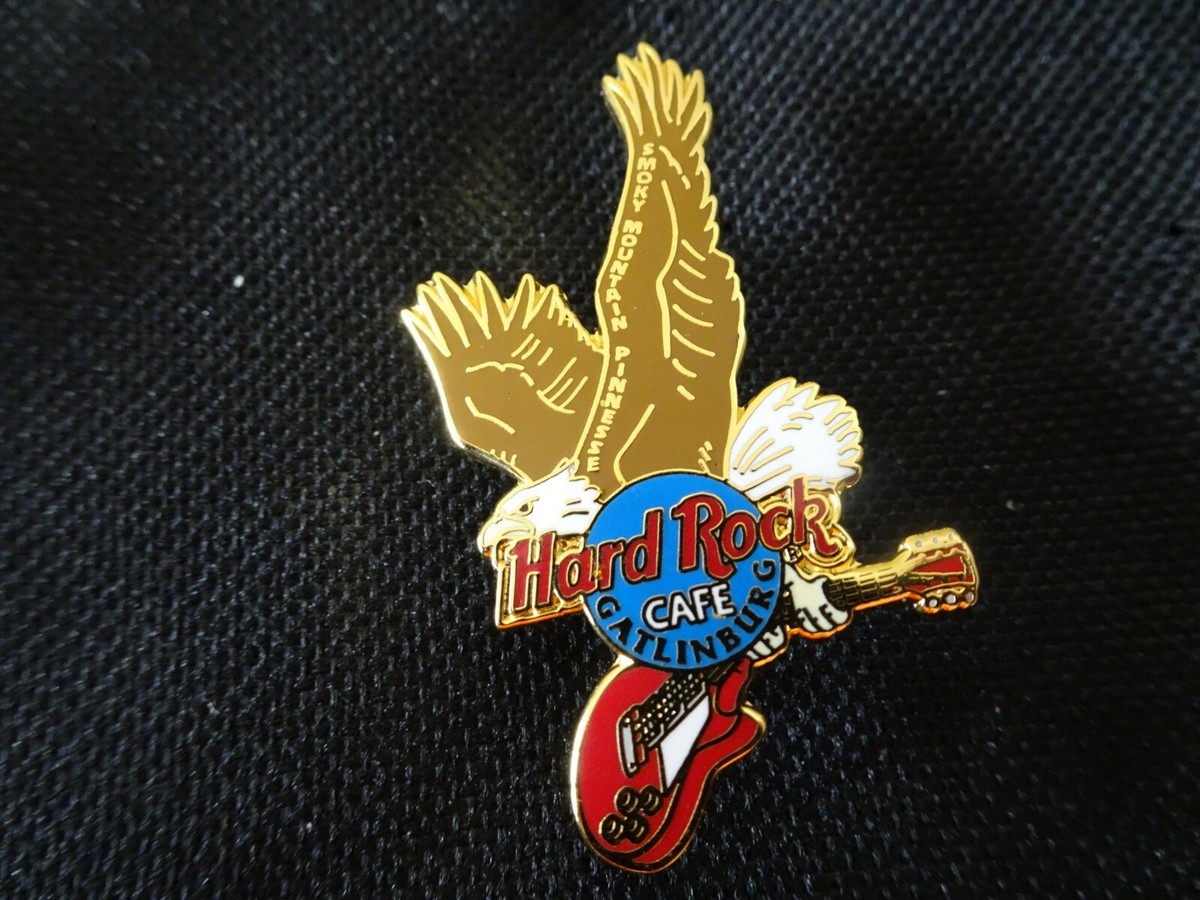 Hard Rock Cafe pin Gatlinburg Smoky Mountains Pinnesse Collector's