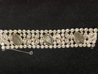 STUNNING VINTAGE LARGE RHINESTONE BRACELET & EARRINGS SET - EISENBERG ? GLAMOUR  — photo 4