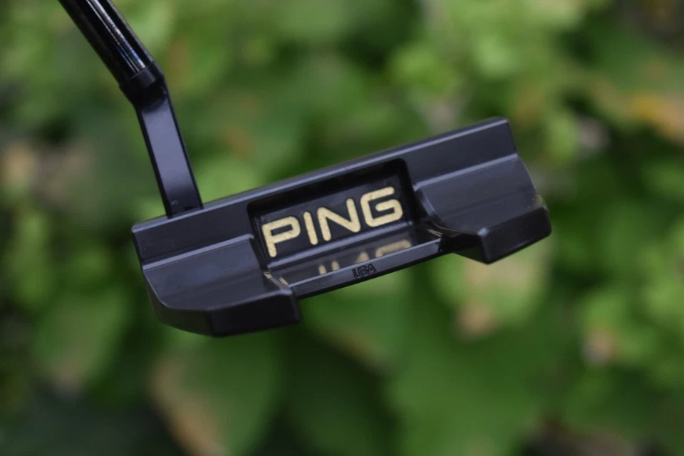 TOUR ISSUE Custom Ping PLD Tyne 4 Putter + Head Cover + COA Heel and Toe Weights - Image 3 of 4