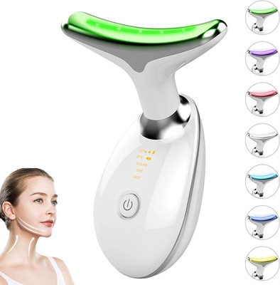 Face Massager EMS Photon Therapy Face Neck Lifting Beauty Tighten Device