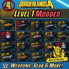Borderlands 4 LEVEL 1 MODDED GEAR ⭐️ Weapons, Items, Shields (PS4/5 | XBOX | PC)