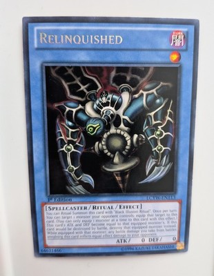 Yu-Gi-Oh Relinquished LCYW-EN113 Legendary Collection 3 Yugi's World 1st Edition