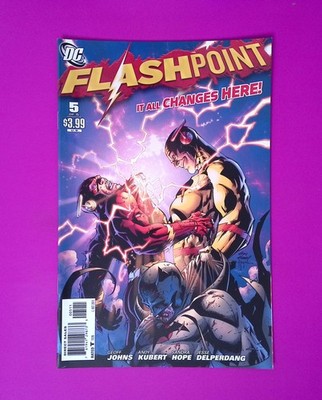 Flashpoint #5 2011 DC Comics 1st App 9.0+ Comic Book SD40-60