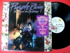 PRINCE And The Revolution Purple Rain LP  Warner Bros 1984 1-25110 W Poster NM