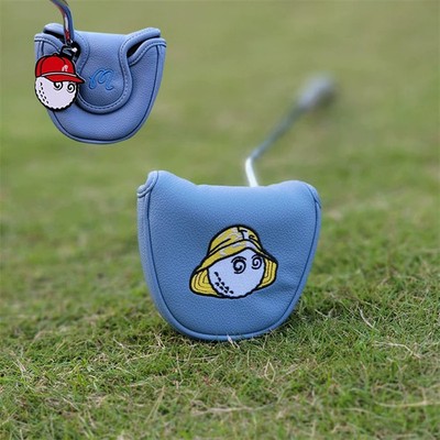 Malbon Golf Club Headcovers Swordfish, Wood Driver Hybrid Putter
