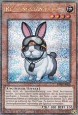 Rettungskaninchen (V.5) RA02-DE008 Quarter Century Secret Rare Deutsch Neu 1st