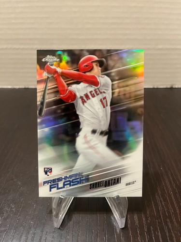 2018 Topps Chrome FF-1 Shohei Ohtani Freshman Flash Rookie Card Mint