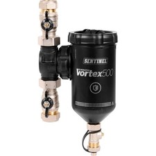 Sentinel Eliminator Vortex500 Magnetic Filter Boiler Heating Protection Kit UK