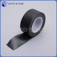 Black 1"x33ft Adhesive Teflon PTFE Tape 180um Thicker 662  High-Temp Fiberglass