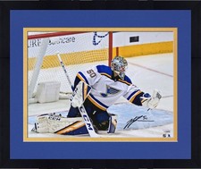 Frmd Jordan Binnington St. Louis Blues Signed 16