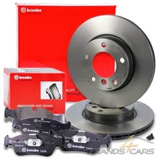 BREMBO COATED BREMSSCHEIBEN Ø286 BELÜFTET+BELÄGE VORNE FÜR BMW 3-ER E36 E46