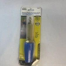 Surface Maxx Pro Pressure Washer Turbo Nozzle 4500 PSI - Blue (SGY-PWA76)