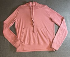 Woman  s rose pink pullover hoodie
