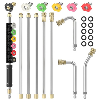 #ad Sealegend 8FT Pressure Washer Extension Wand for Gutter Cleaning Upgrade Pow... $54.29