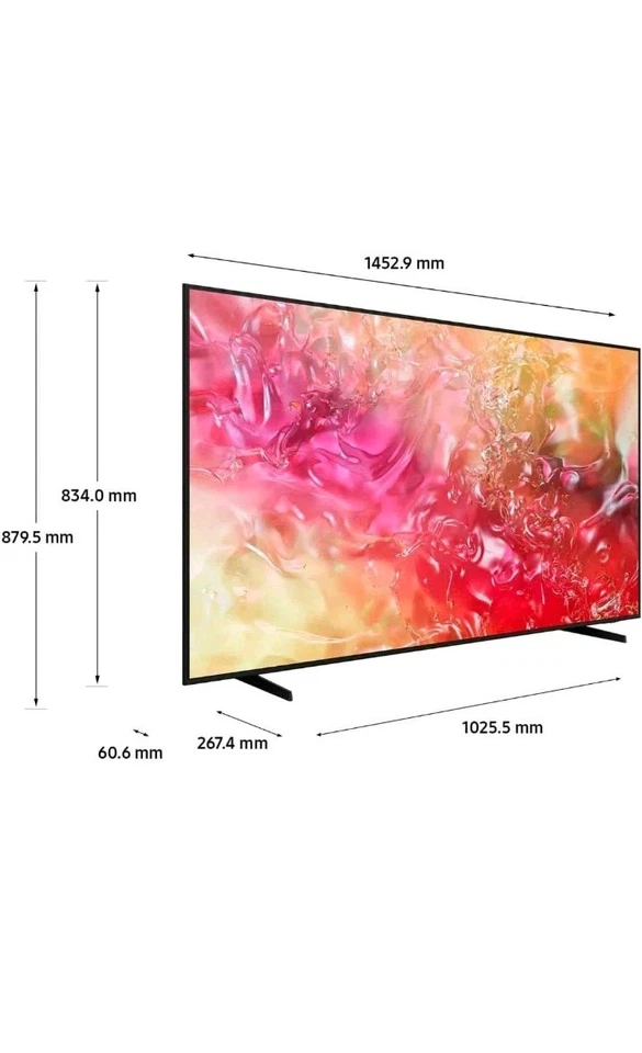 Smart Tv Android Samsung 2024 UE65DU7190UX65" 4K Neo QLED WiFi Bluetooth Google  - Immagine 4 di 4