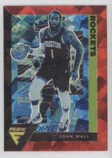 2020-21 Panini Flux Red Cracked Ice Prizm John Wall #63 0bt4