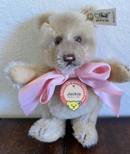 Steiff Jackie 6 Mohair Teddy Bear 1953 Replica 1989/1990 COA 9505 Of 12,000