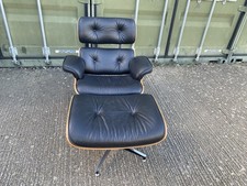 eames style chair and footstool