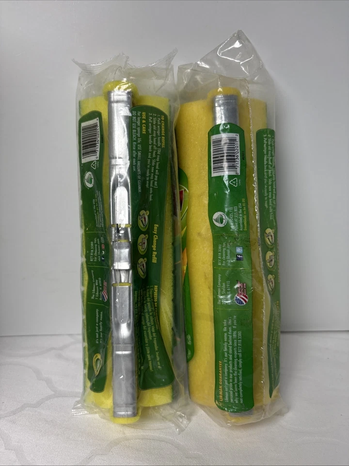 Libman Nitty Gritty Roller Mop Refills-2 NEW Sealed Packages - Image 2 of 2