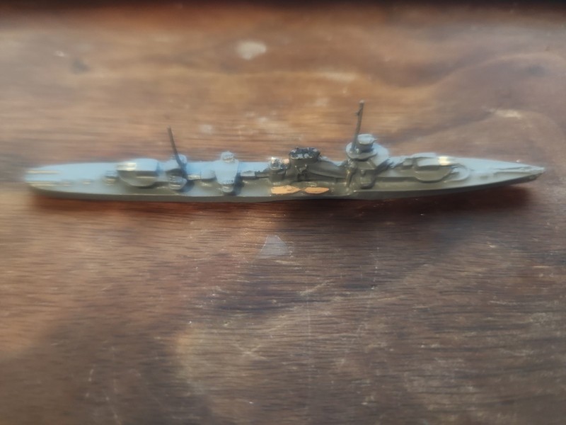 1:1200 waterline ship models