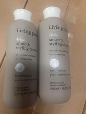 No Frizz SMOOTH Styling Cream by Living Proof for Unisex - 8 oz / 2 PACK