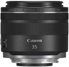 Canon RF 35mm f/1.8 IS Macro STM Lens, Black - 2973C002 International Model 