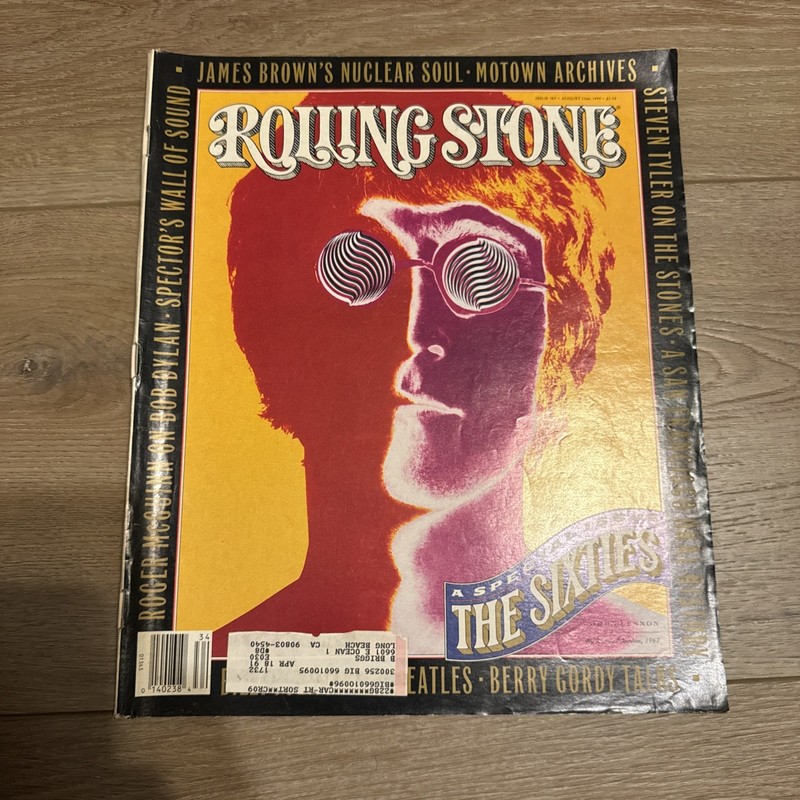 ROLLING STONE " A SPECIAL THE SIXTIES"  MAG ISSUE 585