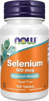 NOW Supplements, Selenium (L-Selenomethionine) 100 mcg, Essential Mineral*, 100 