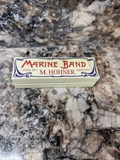 M Hohner Marine Band Harmonica No. 1896 in Original Box Key of C