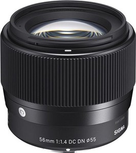 Sigma 56mm F1.4 DC DN Contemporary Sony Photography Camera Lens