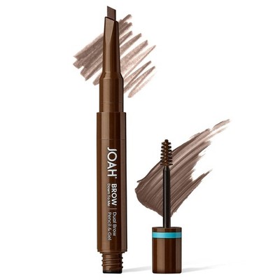 JOAH Brow Down To Me Dual Brow Pencil and Gel, Triangular Tip, Tinted Gel, Lo...