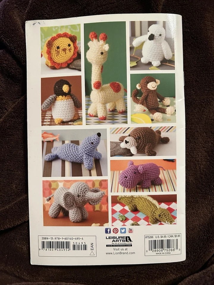 Vanna's Choice Easy Crochet Critters 10 Amigurumi Patterns Leisure Arts - Image 2 of 2
