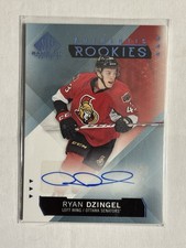 2015-16 SP Game-Used - Authentic RC Ryan Dzingel #236 Blue Auto Ottawa