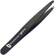 Tweezer Guru Tweezers for Women Facial Hair  Men   Precision Slant-Pointed Eyeb
