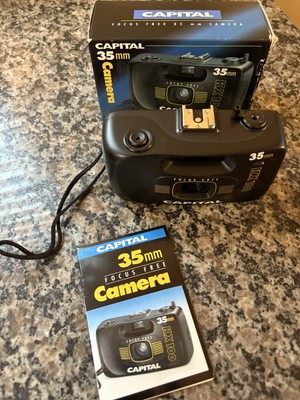 Vintage Capital Focus Free 35mm Camera KX100 New Open Box