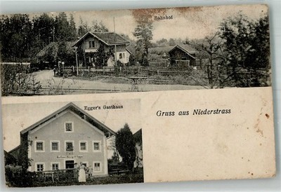 13587781 - 8229 Niederstrass Gasthaus Egger Bahnhof  Berchtesgadener Land LKR