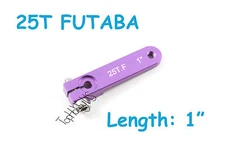 1PC 1" Heavy Duty Aluminum 25T Futaba/Savox Servo Arm Horn RC Model US SELL SHIP