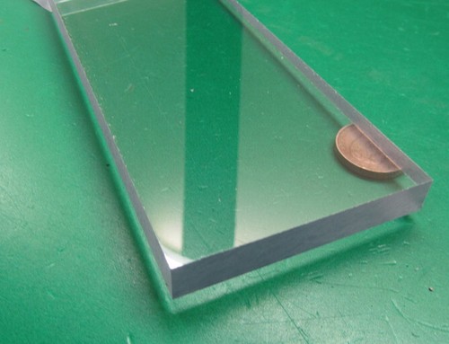 Polycarbonate Clear Bar 1/2" (.472") Thick X 3.00" Wide X 48" Long - Picture 6 of 7