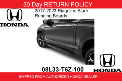 ☆Nowhere Like  TVBoard RIDGELINE II☆ 🔥Genuine OEM 2017-2023 Honda Ridgeline Black Running Boards 08L33