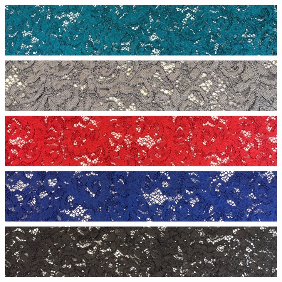 £9.90 Lightweight soft corded Raschel lace 58" Wide M770 Mtex