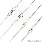 925 Sterling Silver Snake Chain Necklace .925 Italy All Sizes