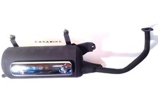 Auspuff Auspuffanlage Blende für Roller 125ccm 4Takt Motorroller Retro Strada