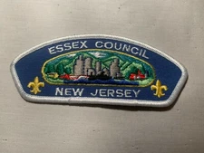 Essex Council New Jersey twill gauze smooth plastic BSA CSP Patch CS1