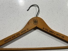 Vintage Edgewater Beach Hotel Chicago Illinois MCM Clothes Coat Hanger