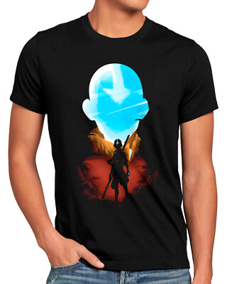 Element Master Herren T-Shirt avatar japan manga last